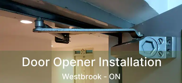  Door Opener Installation Westbrook - ON