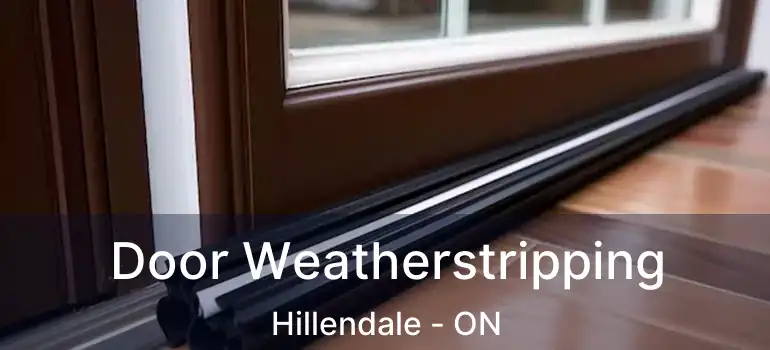  Door Weatherstripping Hillendale - ON