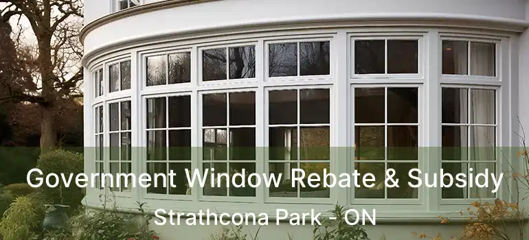  Government Window Rebate & Subsidy Strathcona Park - ON