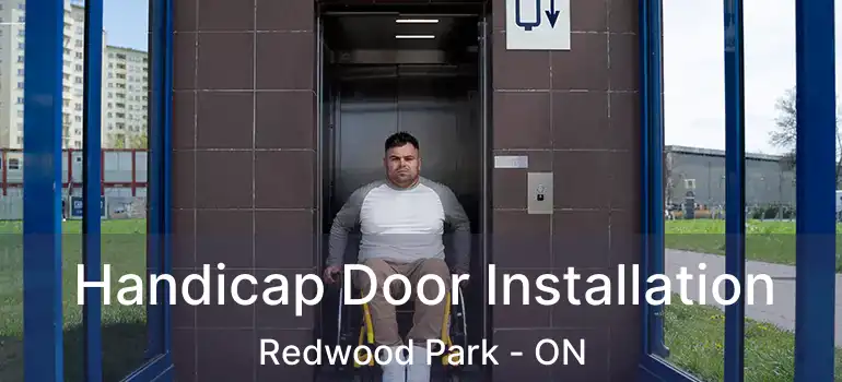  Handicap Door Installation Redwood Park - ON