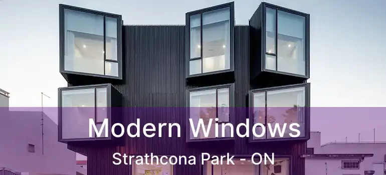  Modern Windows Strathcona Park - ON