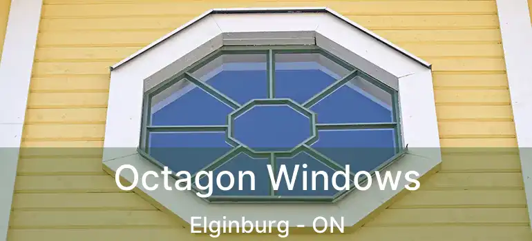  Octagon Windows Elginburg - ON