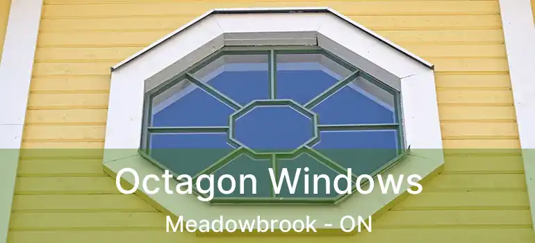  Octagon Windows Meadowbrook - ON