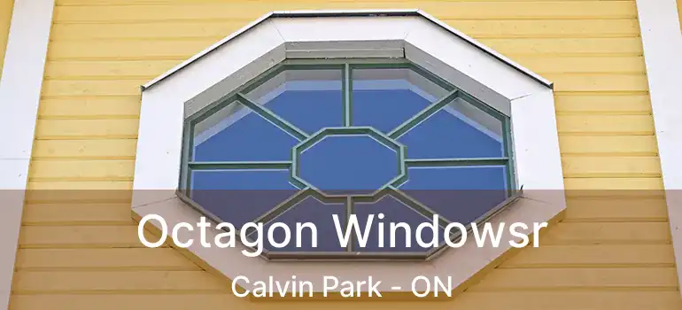  Octagon Windowsr Calvin Park - ON