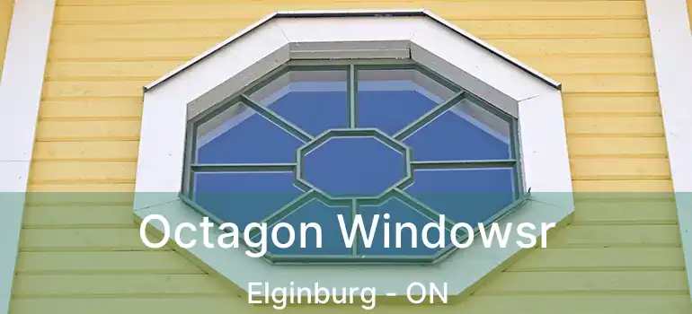  Octagon Windowsr Elginburg - ON