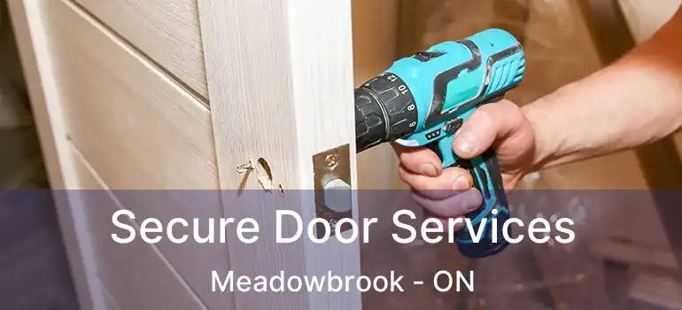 Secure Door Services Meadowbrook - ON