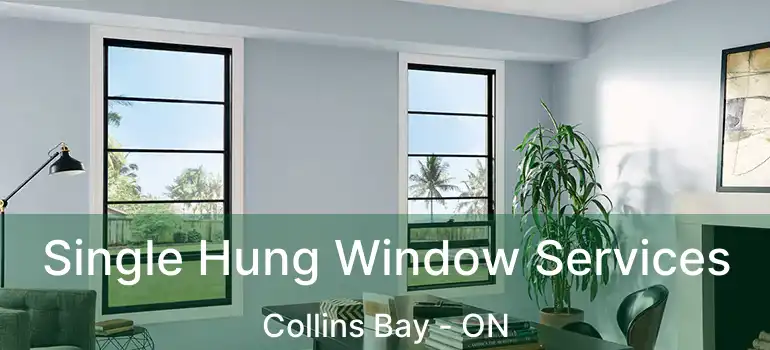  Single Hung Window Services Collins Bay - ON