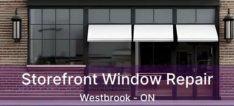  Storefront Window Repair Westbrook - ON