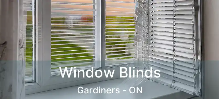  Window Blinds Gardiners - ON