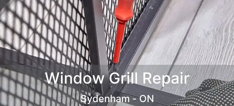 Window Grill Repair Sydenham - ON